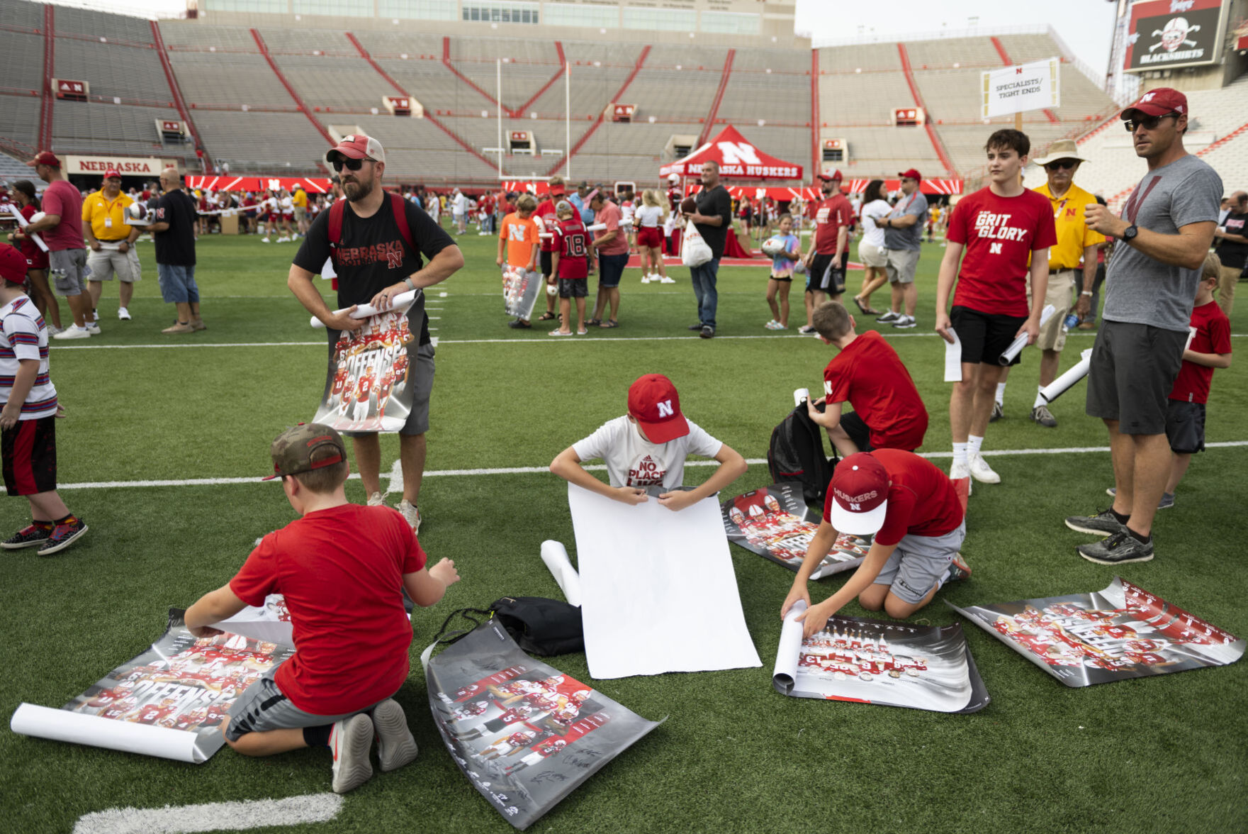 Nebraska fan day, 7.29